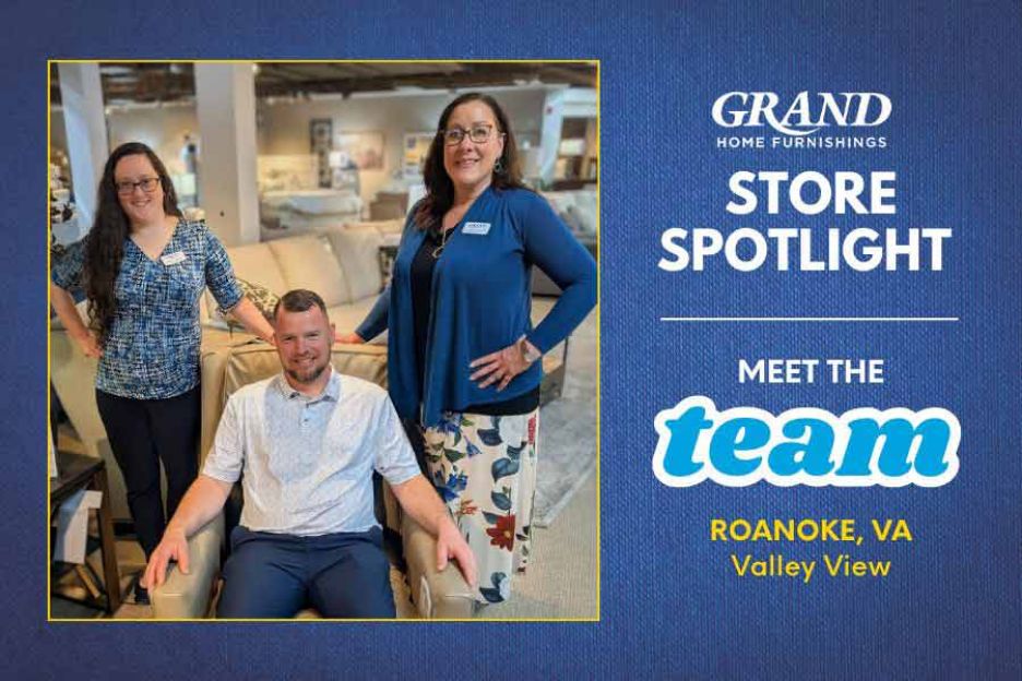 Inside Grand Home Furnishings: Roanoke, Virginia (Valley View)