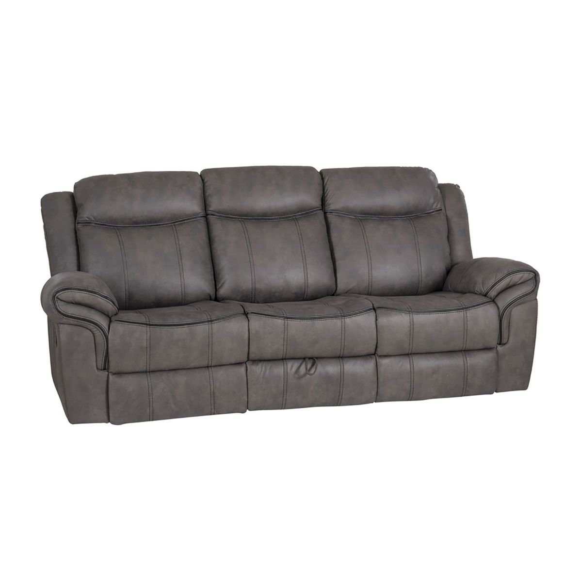 Picture of Galloway Stone Gray Recliner Sofa