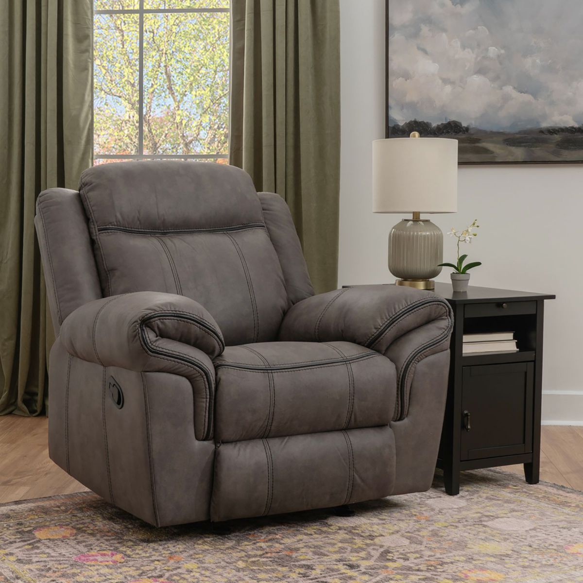 Picture of Galloway Stone Gray Recliner