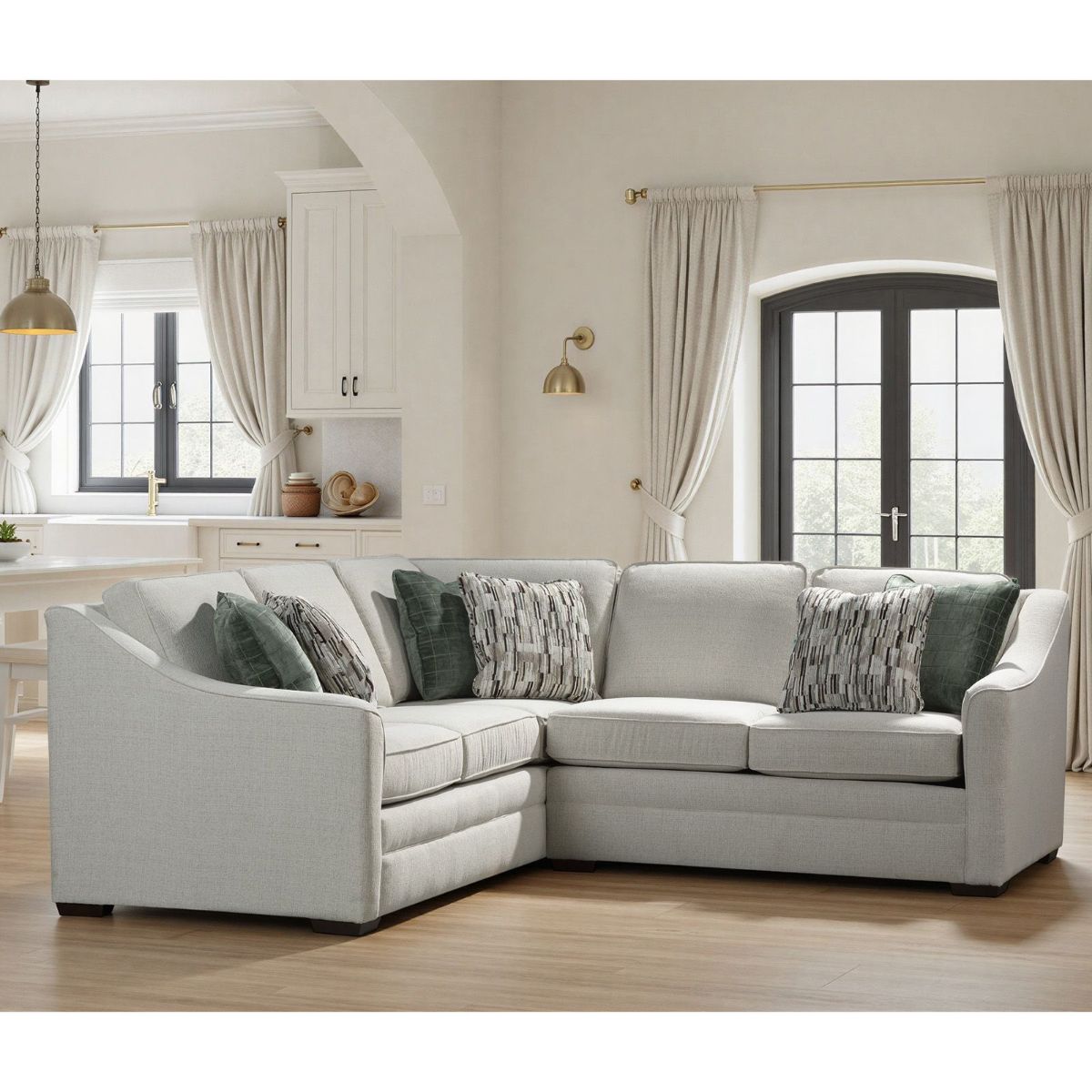 Picture of Coronado Cream 2-Piece Sectional