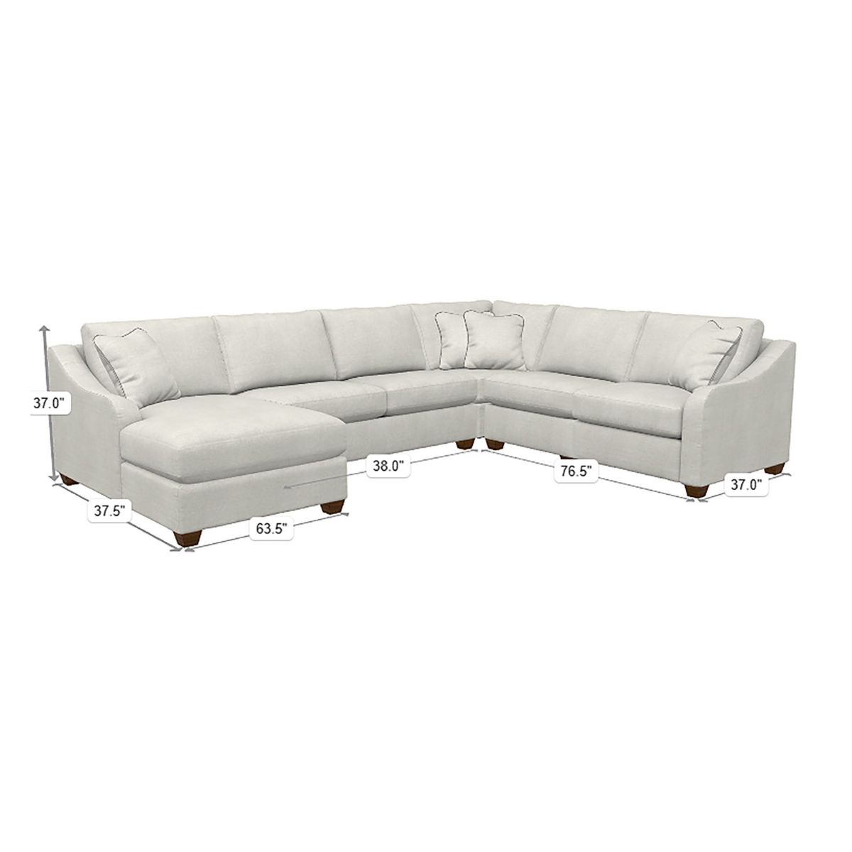 Picture of Charlie Oyster 5-Piece Sectional