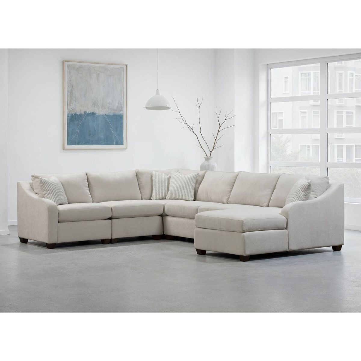 Picture of Charlie Oyster Reverse 5-Piece Sectional