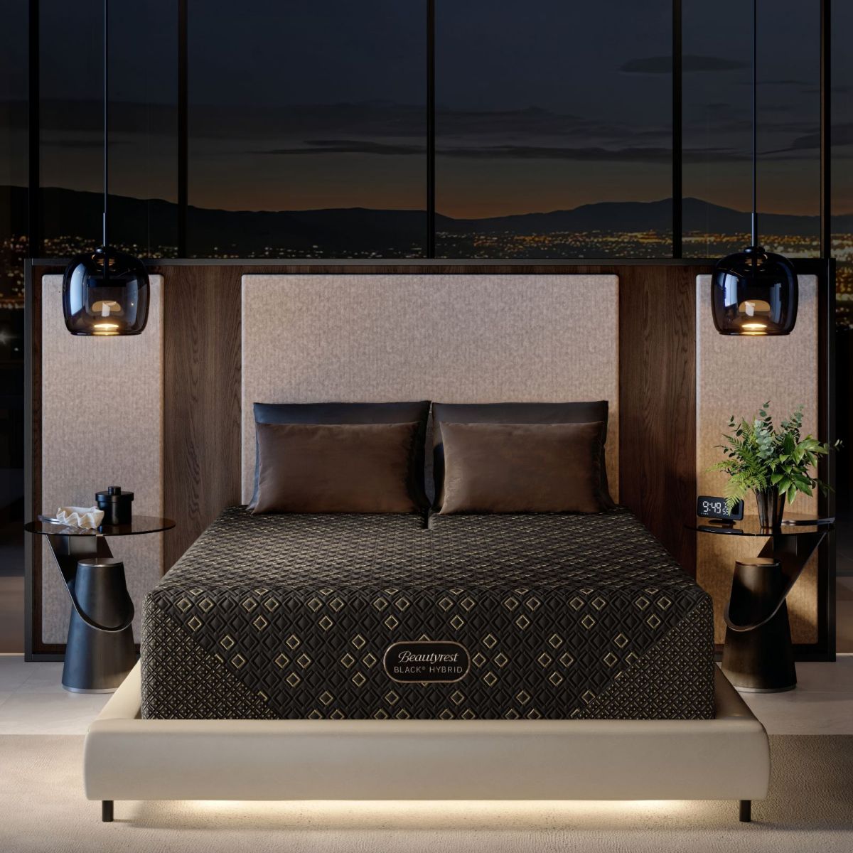 Picture of King Beautyrest Black Hybrid XCS Series Four Medium Mattress