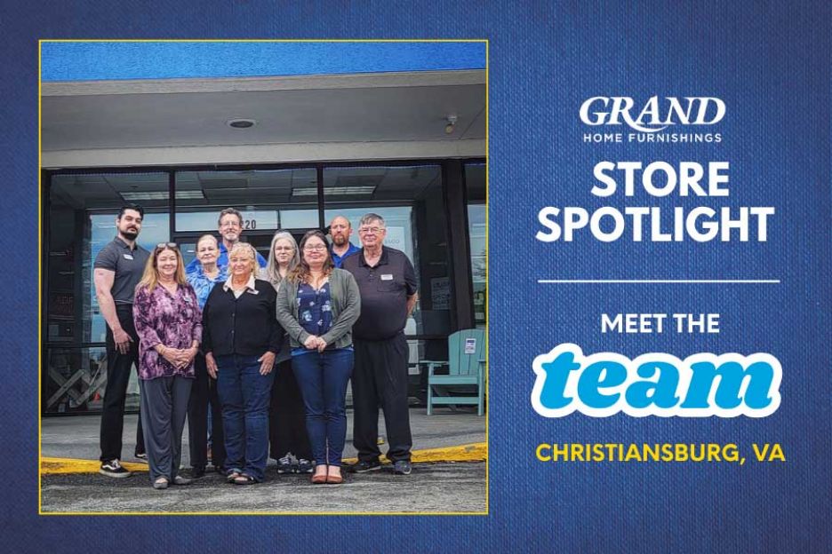 Inside Grand Home Furnishings: Christiansburg, VA