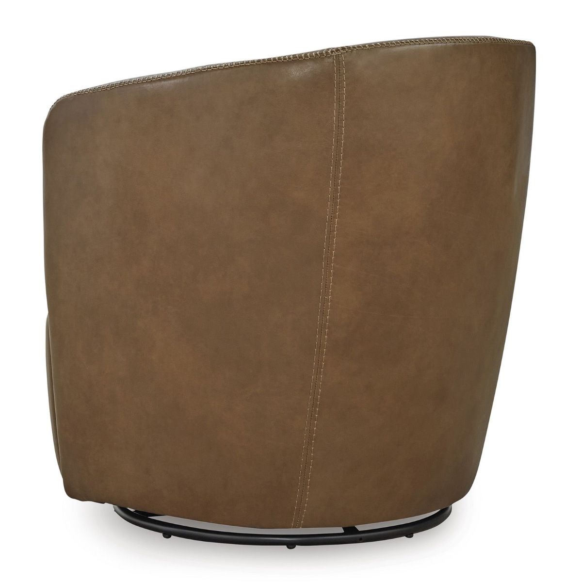 Picture of Kierreys Caramel Leather Swivel Chair